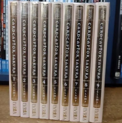 Cardcaptor Sakura Clamp Deluxe en Español, Colección. 1 al 9. Manga en ESPAÑOL