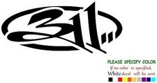 311 Band Rock Music Graphic Die Cut decal sticker Car Truck Boat Window 7"