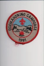 1981 Ouemahoning Camporee patch