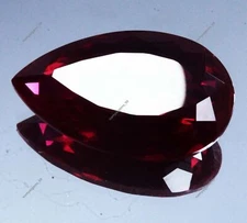 56 + Ct Natural Certified BURMA Pigeon Blood Red Ruby Unheated Loose Gemstone