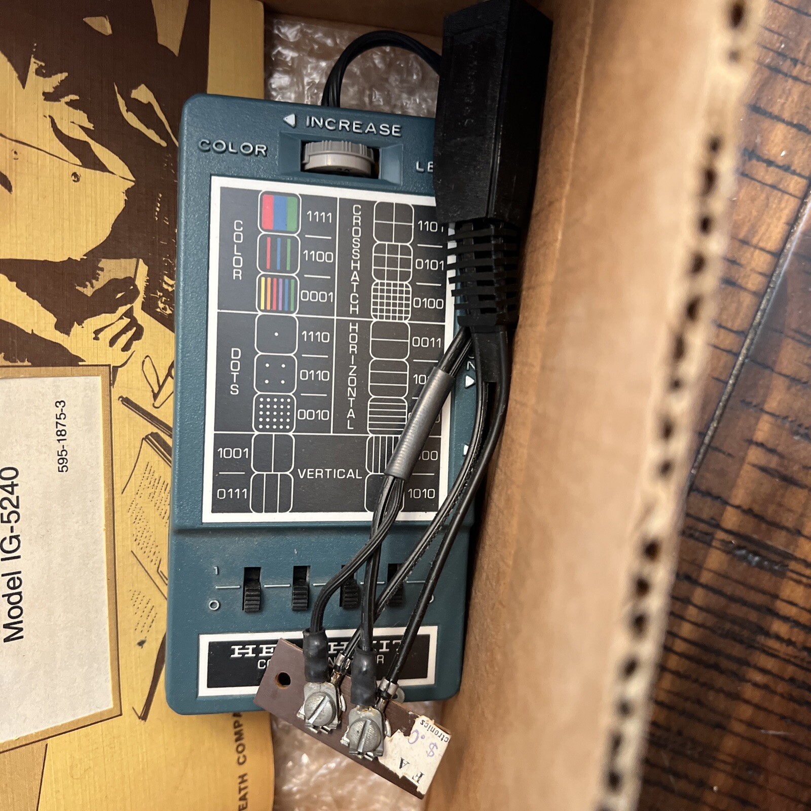 Heathkit IG5240 Color Generator IG5240 Vintage TV Test Equipment Works