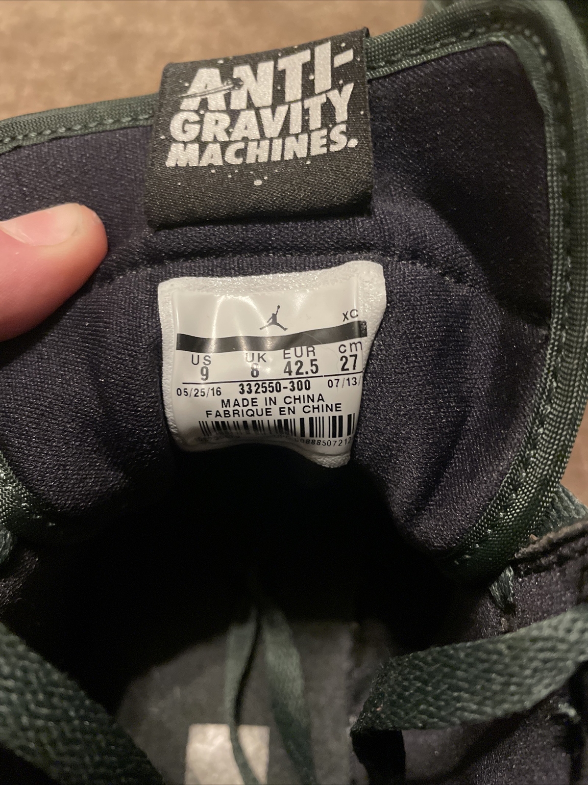 jordan 1 retro grove green