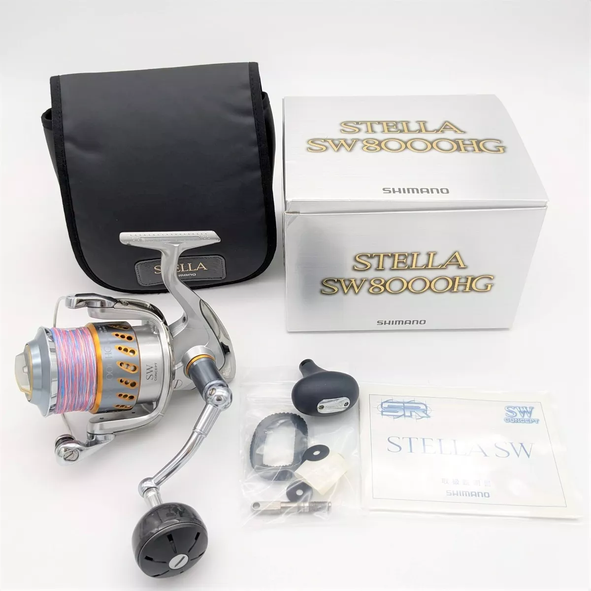 SHIMANO 08 STELLA SW8000HG Left and Right custom handle knob