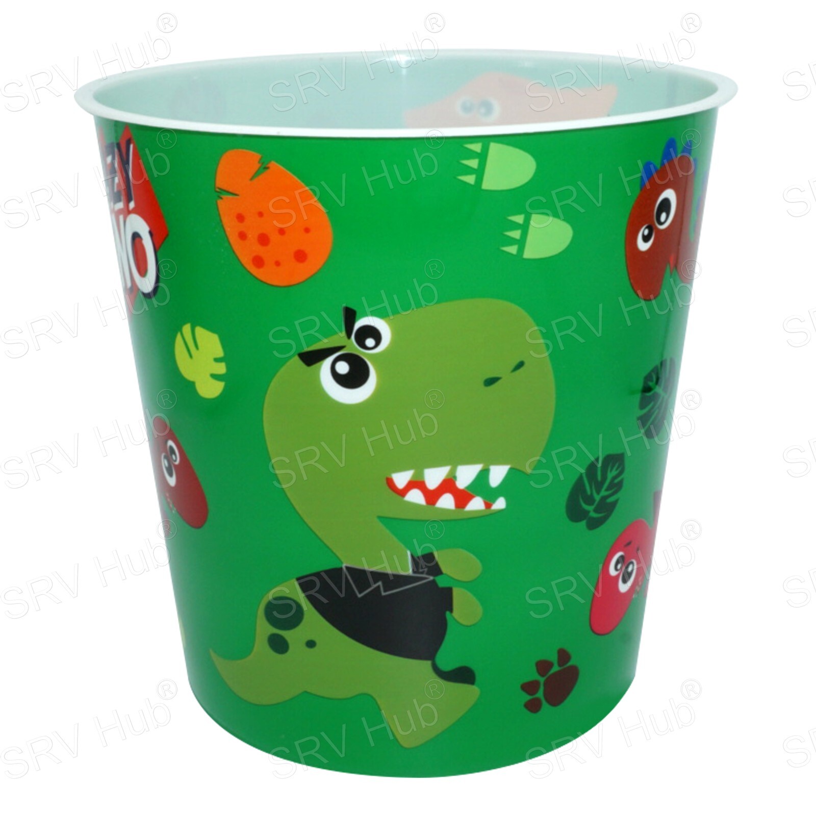 5 Liters Kids Boys Room Bin 21cm, Trash Bin, Plastic Dustbin, Indoor ...