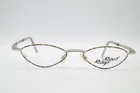 Vintage Robert Rüdger 2130 Multicolored Silver Oval Glasses Frame NOS