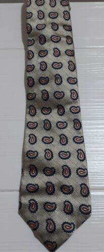 Altea Milano cravatta tie necktie 100% seta silk drops multicolore A802 - Foto 1 di 7