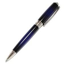 S.T. Dupont Line D Atelier Ballpoint Pen, Sunburst Blue, 415714, New In Box