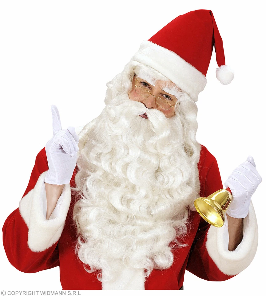 Weiße Handschuhe - Paar Handschuhe in weiß - Weihnachtsmann Zauberer - Bild 3 von 4