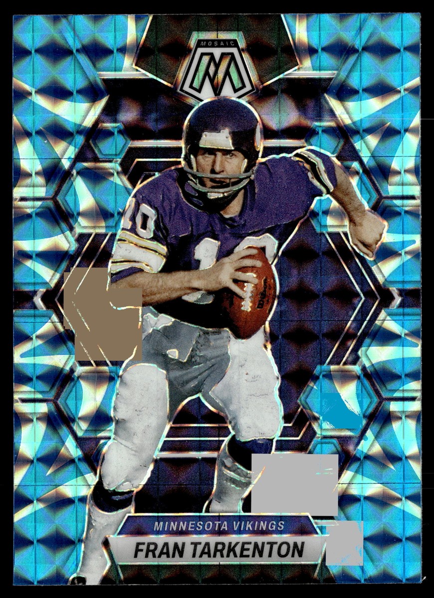 2023 Panini Mosaic #159 Fran Tarkenton Reactive Blue Mosaic | eBay