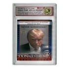 NEVER SURRENDER! MUGSHOOT! Donald Trump Assassination Attempt slab 45h card slab — photo 1