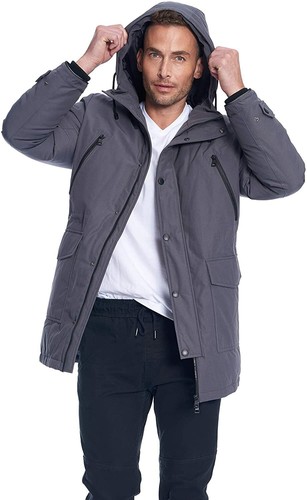 Vegan Down Drawstring Winter Jacket | eBay
