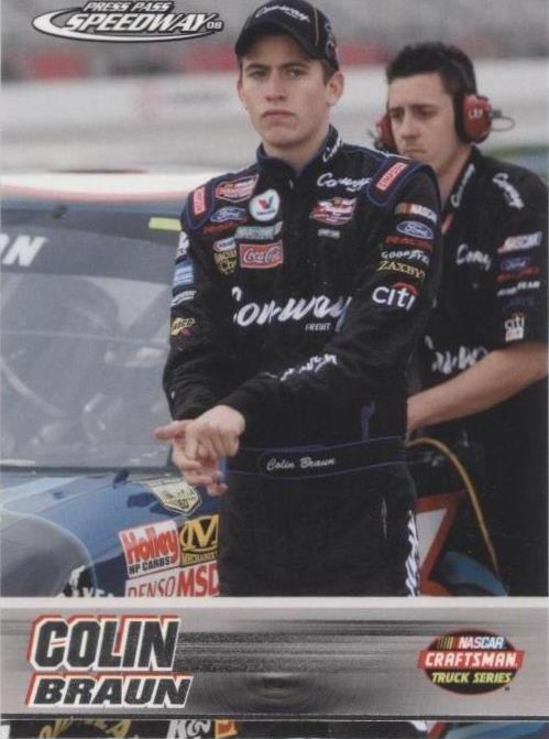 2008 Press Pass Speedway - Camping World Truck Series Colin Braun #51 ...