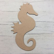 Seahorse MDF Wood Animals Base Wooden Blank Craft