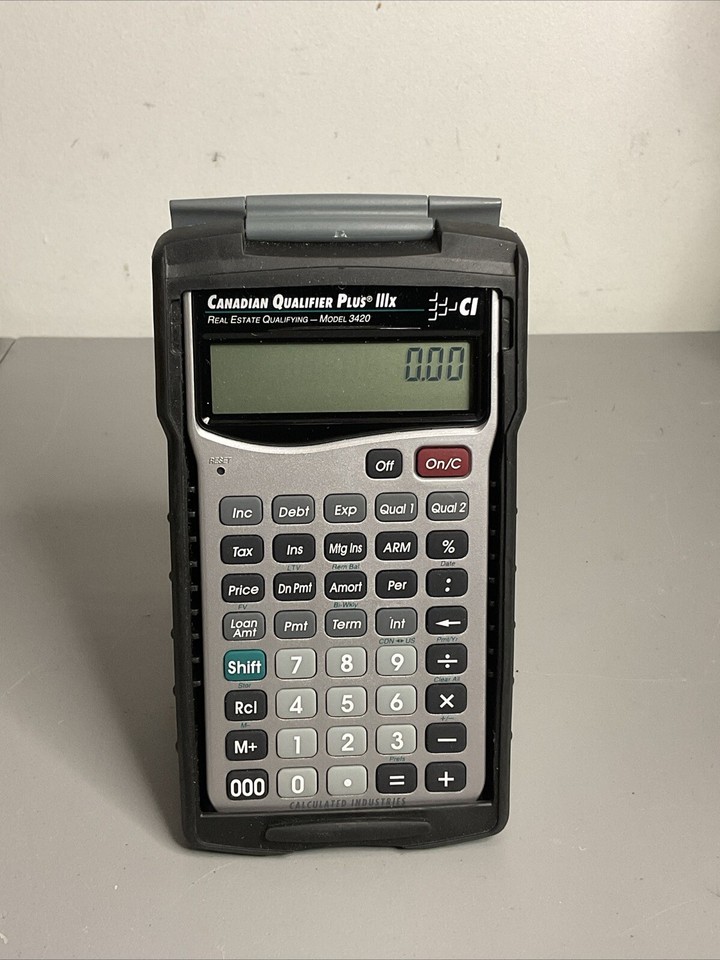 Calculated Industries Qualifier Plus IIIx 3420 Real Estate Financial