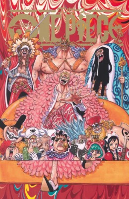 ONE PIECE Comics Box set Vol 71-80: DRESSROSA storage Japanese