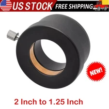 1 PC Metal Eyepiece Sleeve Astronomical Telescope Camera Adapter Ring 1.25 Inch