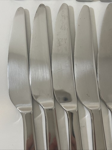 DANSK Meridian Stainless Steel Flatware 15 Pieces Discontinued - Picture 20 of 23