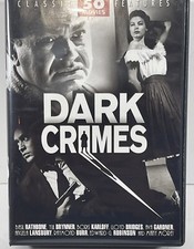 Dark Crimes DVD Classic 50 Movies 12 Discs Cult Classic Films Karloff Cagney