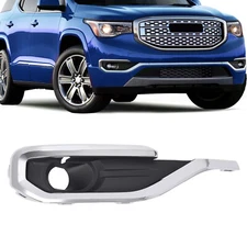 For GMC Acadia 2017-2019 Fog Light Trim Bezel Driving Lamp Passenger Right Side