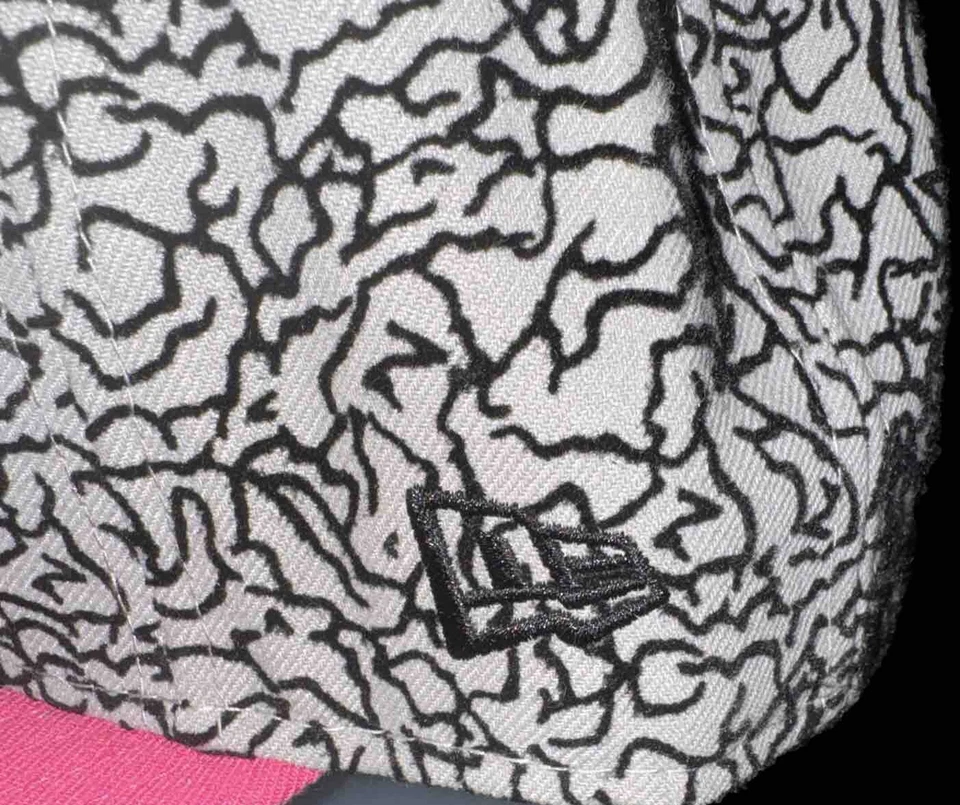 New era 7 1/2 59 fifty Orlando Magic Hat To Match Elephant Print Foamposites - Image 3 of 4