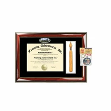 Point Loma Nazarene University Tassel Diploma Frame PLNU Campus Picture Double D