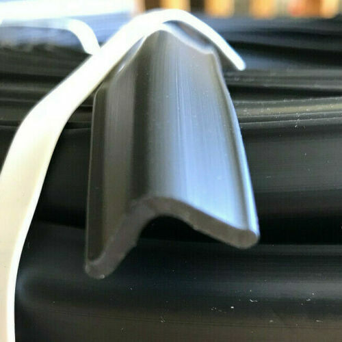 1 m V profile rubber profile, groin filler, insert LMC TMC black - Picture 1 of 4