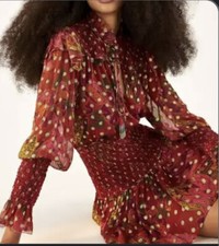 farm rio Banana Flowers Mini dress sz m