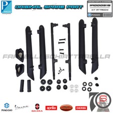 Kit Attacchi Staffe Supporto Parabrezza Cupolino Piaggio New Beverly 300 400 ...