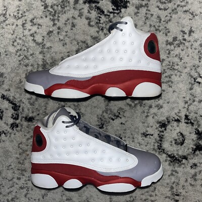 Jordan 13 Retro 2014 Mid Grey Toe Size 6Y (GS)