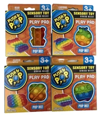 Push & Pop Sensory Toy By Jaru, Stress Relief,  Multicolor Multiple Syles