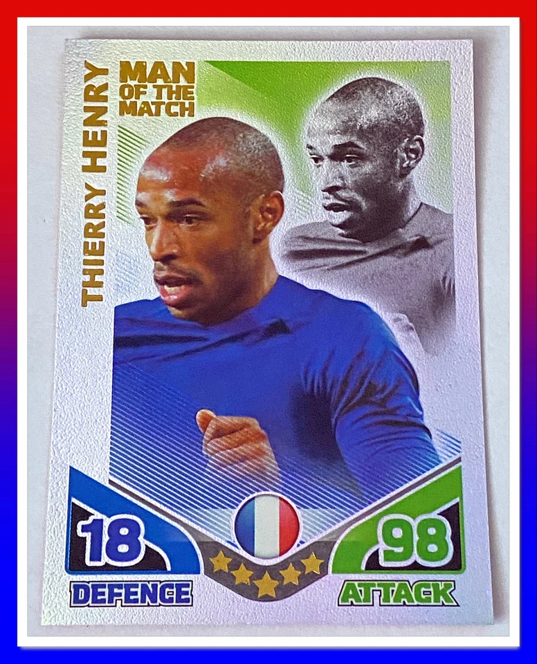2010 Topps Match Attax England World Cup Trading Cards -  Man of the Match - Image 2 of 4