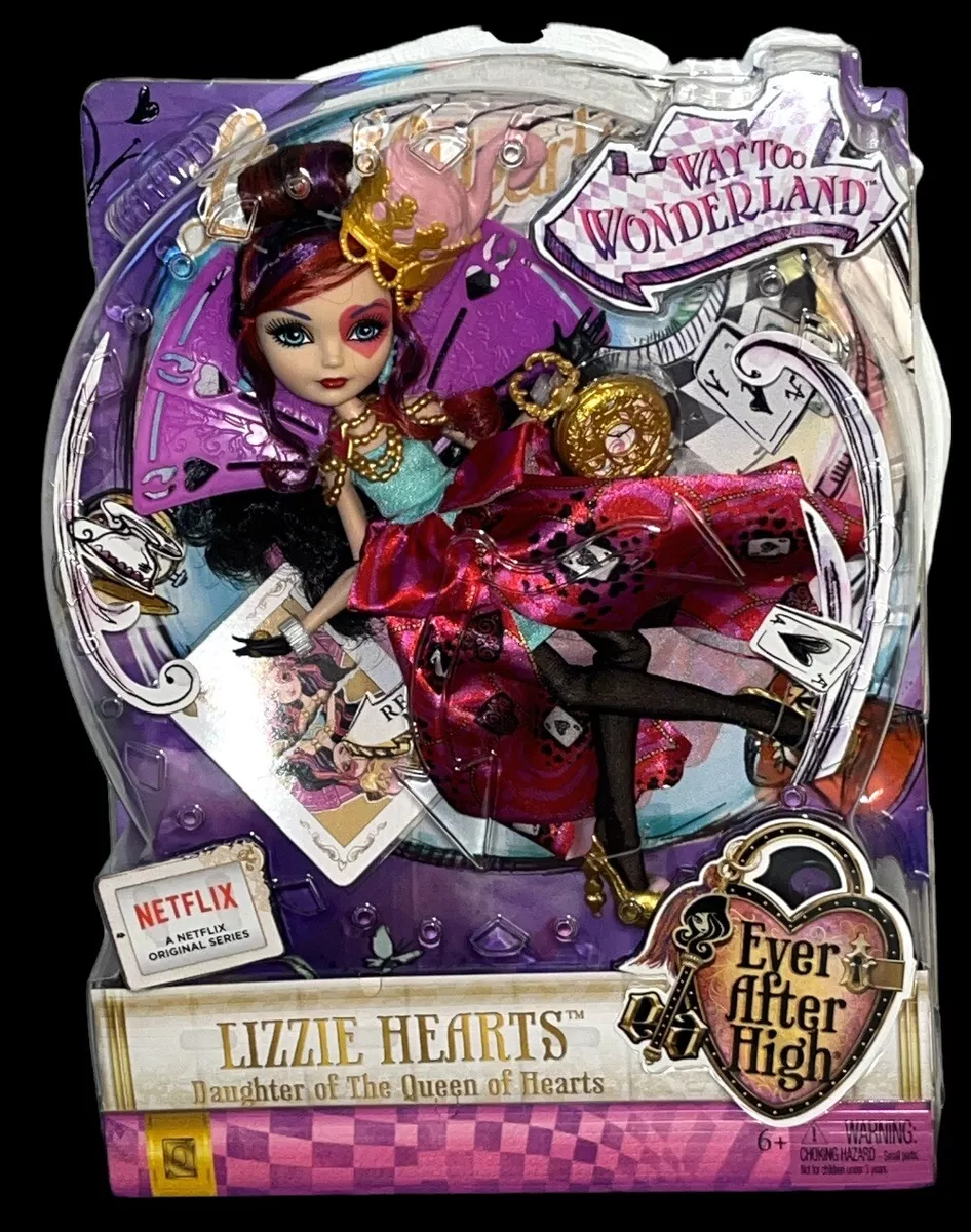 Ever After High Way Too Wonderland Lizzie Hearts Doll for sale online