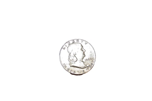 1962 Benjamin Franklin Half Dollar Mint Mark D