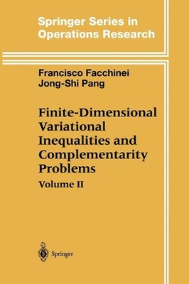 Finite-Dimensional Variational Inequalities and Complementarity Problems (Spring