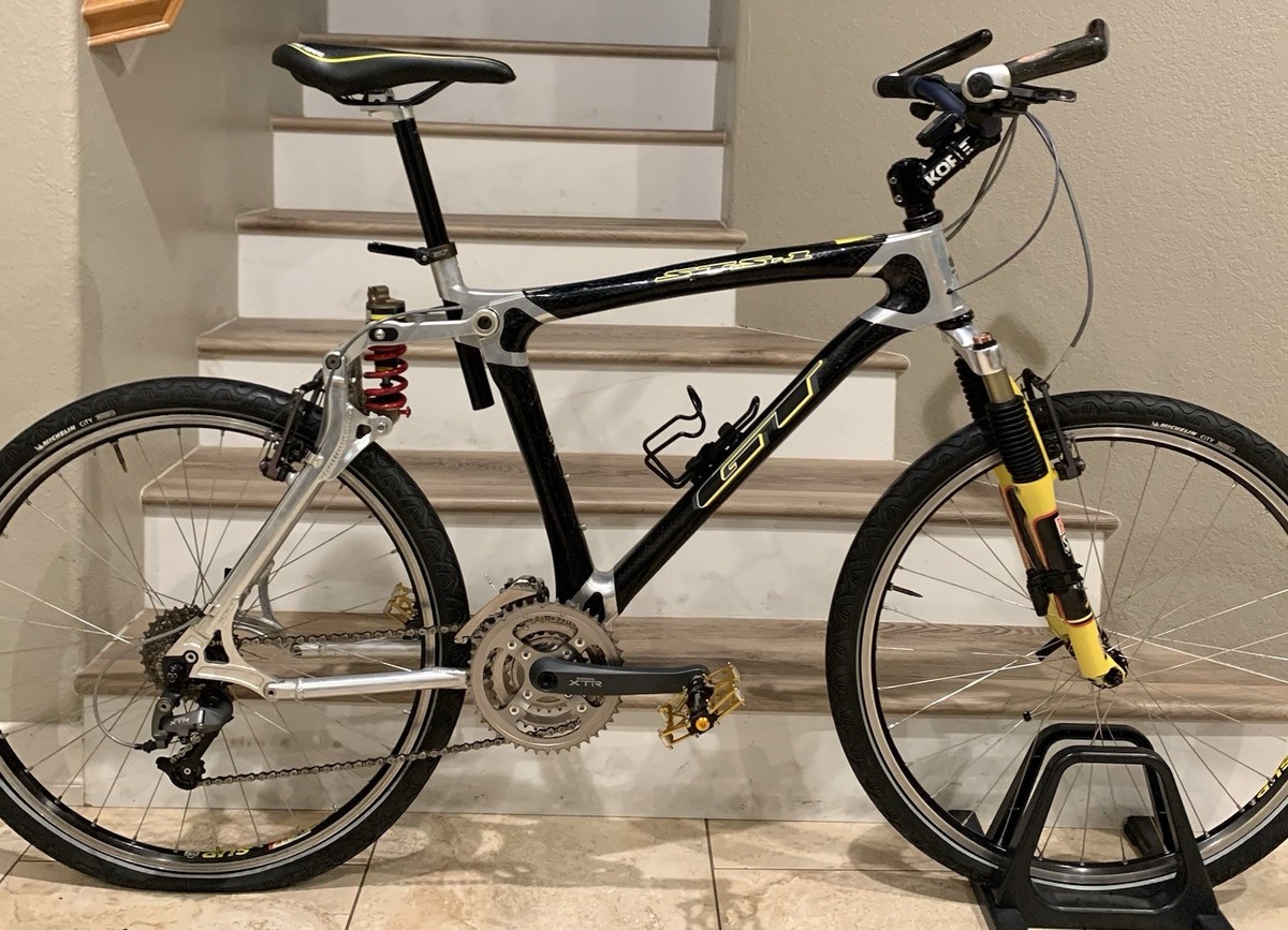 GT STS-1 Thermoplastic Carbon STL 56cm Mountain Bike Shimano XTR 