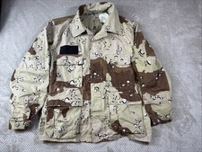 US Military Desert Coat Jacket Camouflage Pattern Large Short Combat Storm Sand