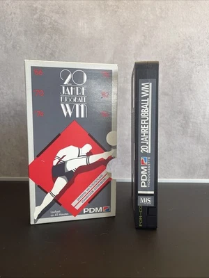 20 Jahre Fussball WM VHS Videokassette Fußball 1966 70 74 87 82 1986 Deutschland - Bild 1 von 3