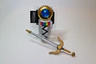 Vintage Power Rangers Lost Galaxy Morpher 1998 & Quasar Saber 1999 Bandai Lot