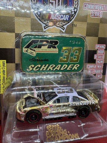 Racing Champions NASCAR 1998 Gold Series #33 Schrader 1:64 Diecast - Picture 2 of 4