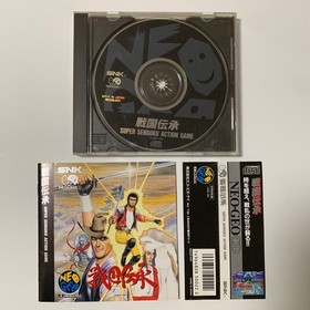 SENGOKU DENSHO Neo Geo CD NGCD SNK NGCD-017 1991 w/ Case Manual Used