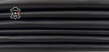 BLACK  VEGETABLE TAN Soft Italian Lambskin Leather 3 skins 15sqf 0.9mm #C7007