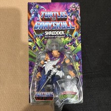 2023 MATTEL TURTLES OF GRAYSKULL TMNT MOTU SHREDDER ACTION FIGURE NEW UNPUNCHED
