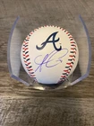 Ozzie Albies Autographed Atlanta Braves Major League Baseball
