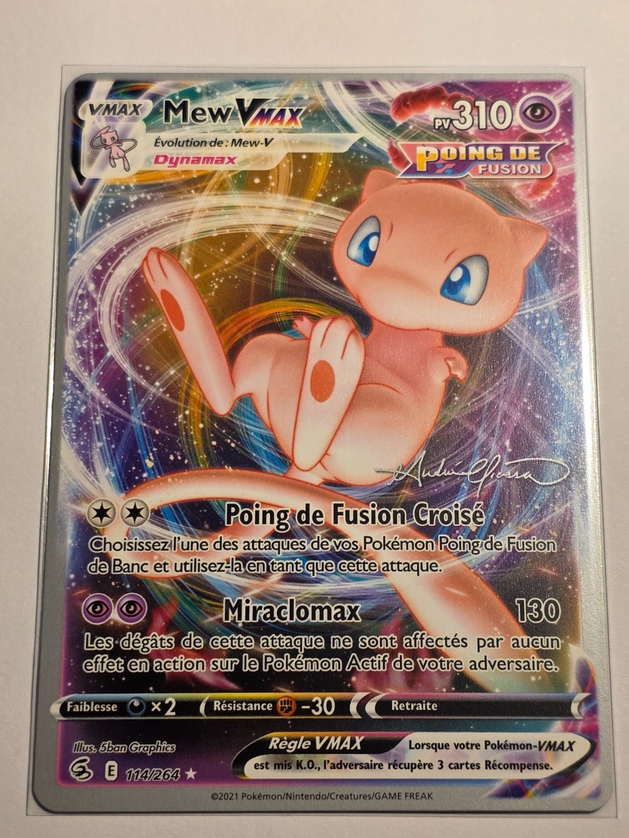 Mew VMAX (WCD22 FST 114)○FRENCH○WCD 2022○POKEMON○2023○NM