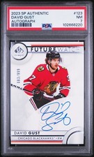 2023 UD SP Authentic #123 David Gust Autograph PSA 7 /999