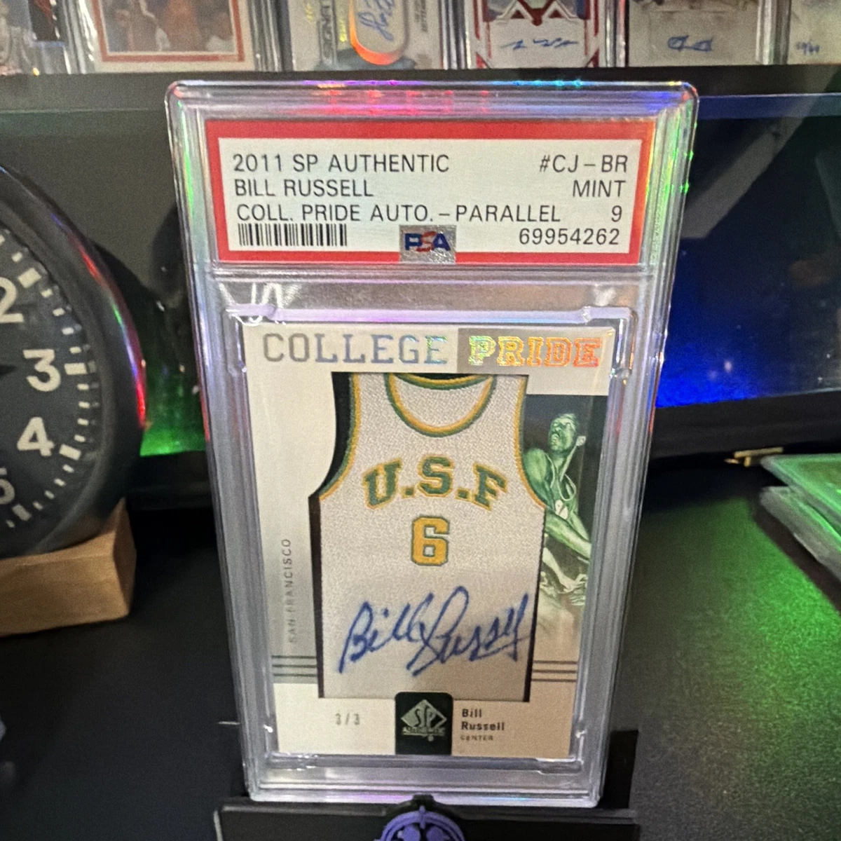Bill Russell Autographed Basketball Trading Cards for sale | eBay