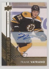 2016-17 Upper Deck Overtime Gold Foil Auto Frank Vatrano #148 Auto 5j8