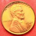 1949-D Lincoln Wheat Cent Penny GEM RED BU From an Original Bank Roll
