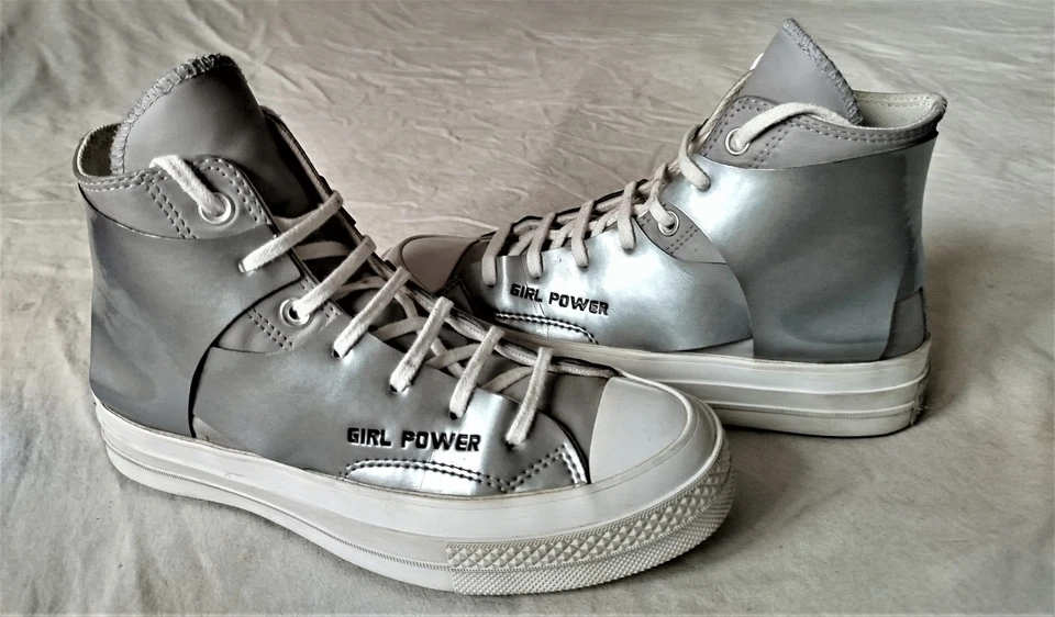 CONVERSE ALL STAR GIRLS POWER N39 COME NUOVA  - Immagine 2 di 4