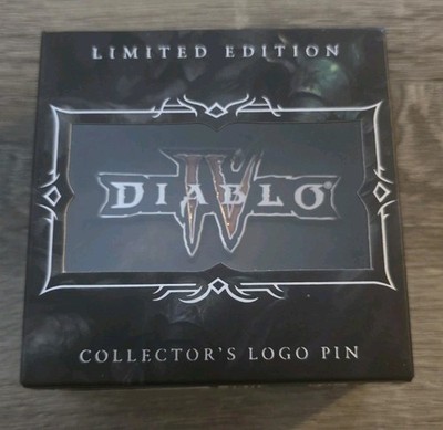 Diablo IV Limited Edition 2500 Collector's Logo Pin Diablo Collectible Pin